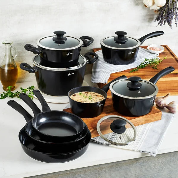 Lagostina Endura Ceramic Non-stick Cookware Set, 13-pieces