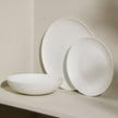 Stone Lain Taglio Bone China Dinnerware Set, 12-pieces