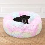 HAZE Plush Cuddler Pet Bed