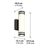 Artika Bradley Indoor/Outdoor LED Wall Light