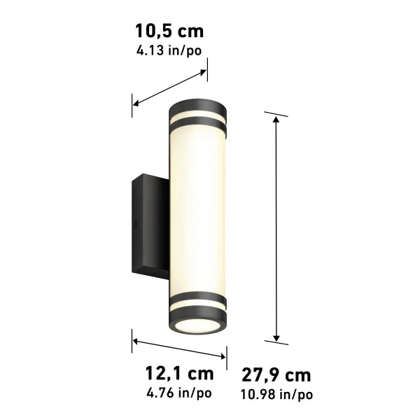 Artika Bradley Indoor/Outdoor LED Wall Light