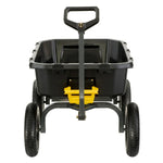 Gorilla 9 Cu. Ft. Heavy Duty Poly Dump Cart with Flat Free Tires