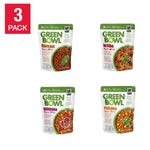 Green Bowl Vegan Meal Variety Pack, 12 × 250 g