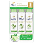 Dove Advanced Care Cool Essentials Dry Spray Antiperspirant 3 x 107g