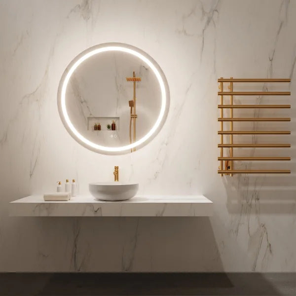 Paris Mirror Kio 32in. Round LED lighted Mirror