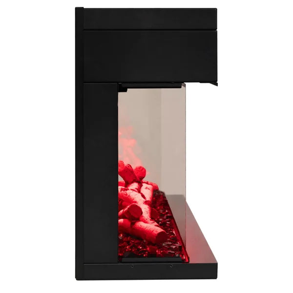 Paramount Crystal Edge 127 cm (50 in.) Multi-Sided Electric Fireplace