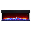 Paramount Crystal Edge 127 cm (50 in.) Multi-Sided Electric Fireplace
