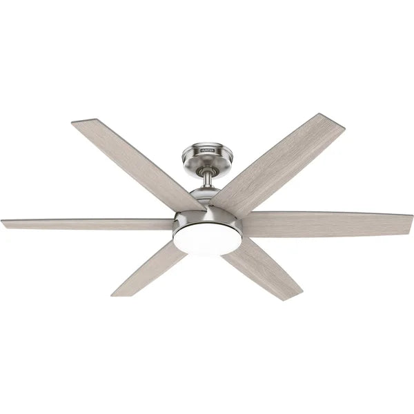 Hunter Anza Brushed Nickel 52 in. Ceiling Fan