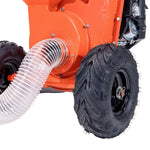 DK2 POWER 3 in. 7 HP 208 cc Disk Chipper Shredder Vacuum Combo with Heavy-Duty Outdoor Power Equipment Cover (Medium)