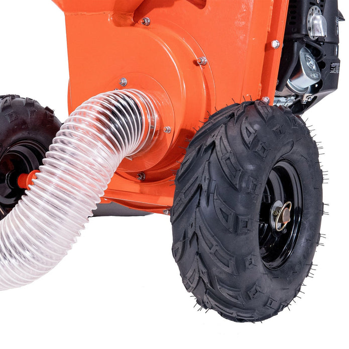 DK2 POWER 3 in. 7 HP 208 cc Disk Chipper Shredder Vacuum Combo with Heavy-Duty Outdoor Power Equipment Cover (Medium)