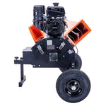 DK2 POWER 6-Inch 14 HP 429 cc Cyclonic Drum Chipper Shredder with Heavy-Duty Outdoor Power Equipment Cover (Large)