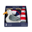 Nautica 3-piece Pet Toy Plush Bundle