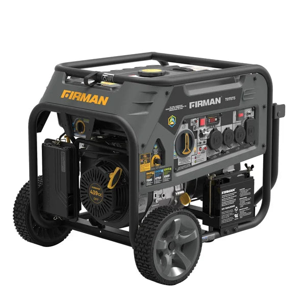 Firman 9,400 W / 7,500 W Tri-fuel Generator with CO Shut Off