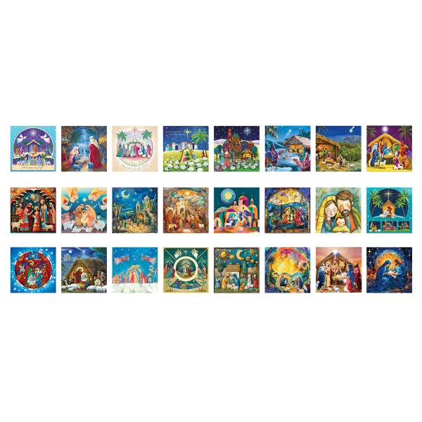 Eurographics Advent Calendar Nativity Set