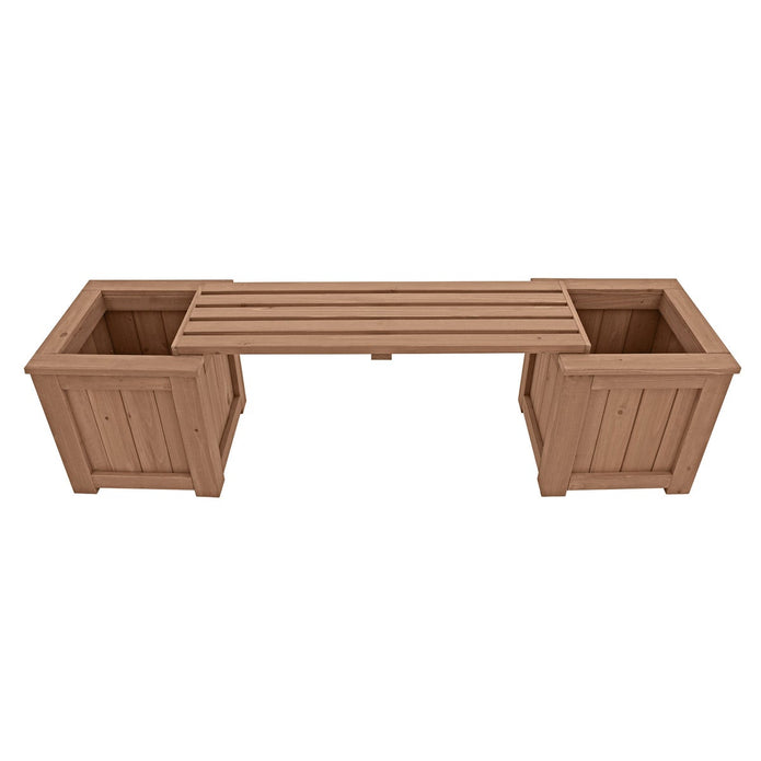 Yardistry Planter Bench