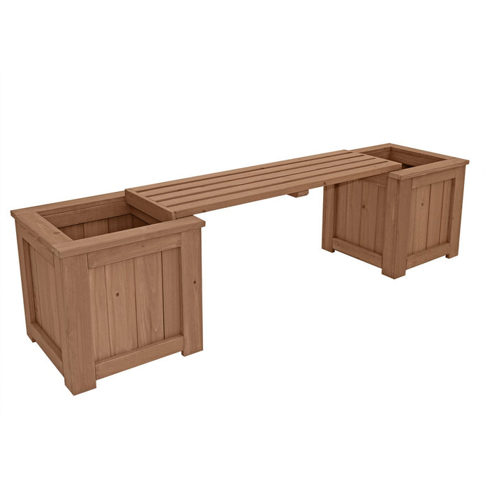 Yardistry Planter Bench