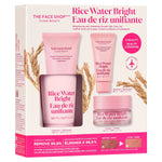The Face Shop Rice Water Bright Vegan Brightening and Hydrating Skin Care Set