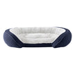 Cuddler Pet Bed 41 in.x 31 in.,  Deja Dark Blue