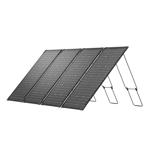 EcoFlow Bifacial Modular Solar Panel, 4 x 125W Modular Solar Panels (500W total)