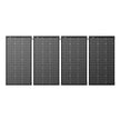 EcoFlow Bifacial Modular Solar Panel, 4 x 125W Modular Solar Panels (500W total)