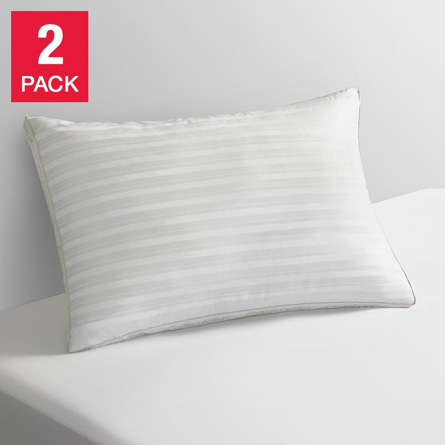 Calvin Klein Modern Stripe Down Alternative Pillow, 2-pack
