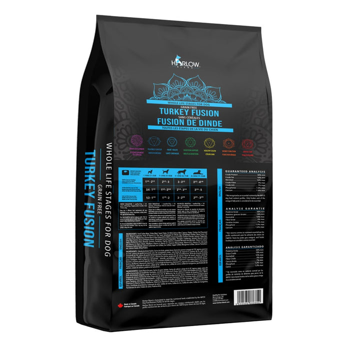 Harlow Blend Turkey Fusion Grain-Free All Life Stages Dog Formula, 9.07kg (20lb)