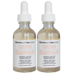 Vitamins and Sea Beauty Dead Sea Minerals and Vitamin C Toning Skin Serum, 2 x 60 mL