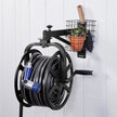 Navigator Single Arm Rotating Hose Reel, Black