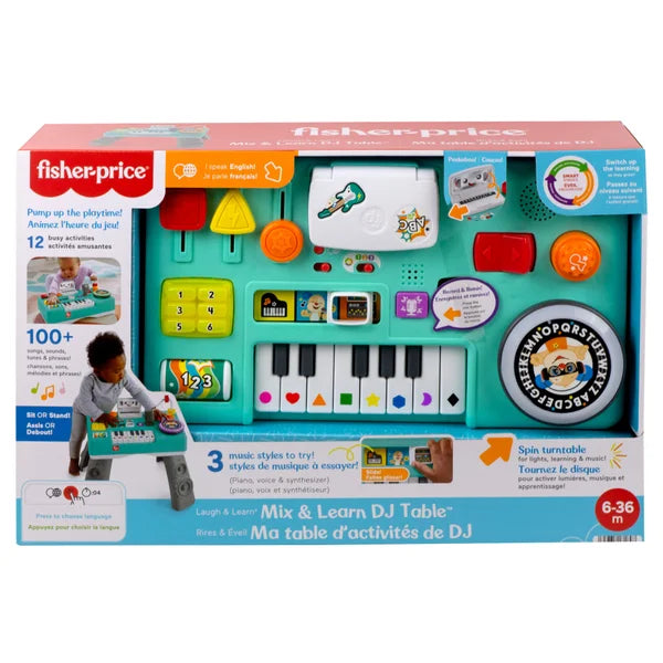 Fisher-Price Laugh & Learn Mix & Learn DJ Table