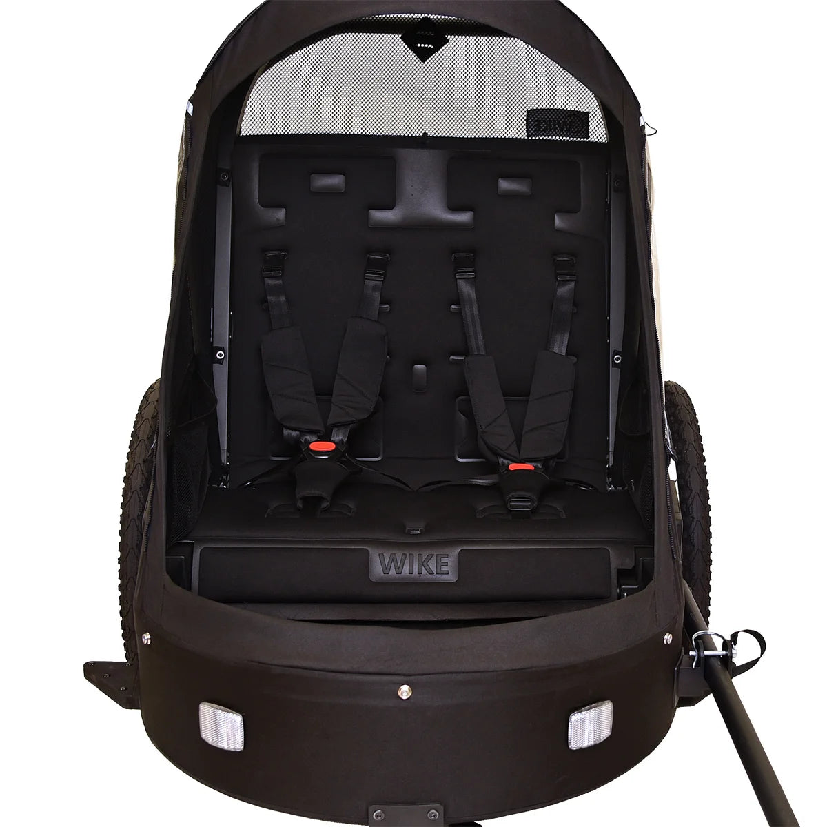 Wike Premium Suspension Bike Trailer - Includes Stroller and Jogger Kits
