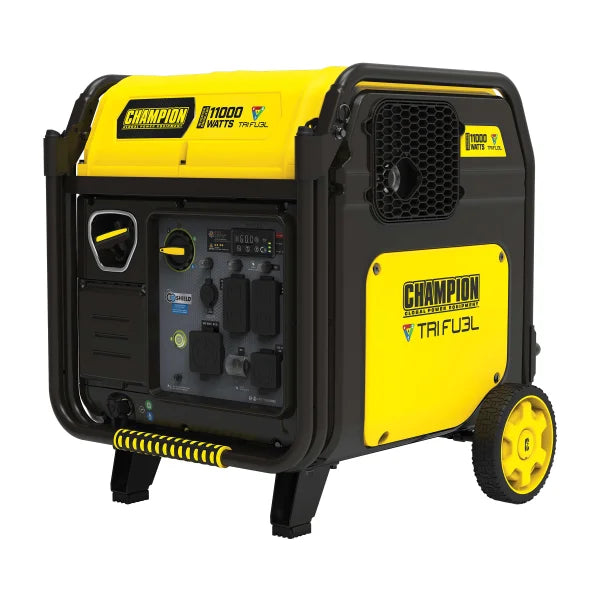 Champion 9000W Running / 11000W Peak Tri-Fuel Inverter Generator