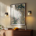 Globe Electric Rechargeable Glass Wall Sconce, 2-pack