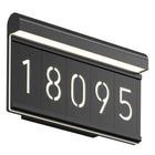 Artika Bowen Outdoor LED Address Light, Black