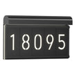 Artika Bowen Outdoor LED Address Light, Black