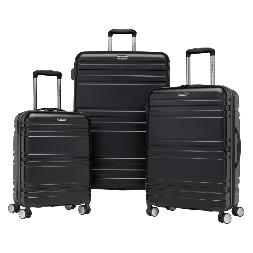 Samsonite Parallax 3-Piece Hardside Luggage Set - Black