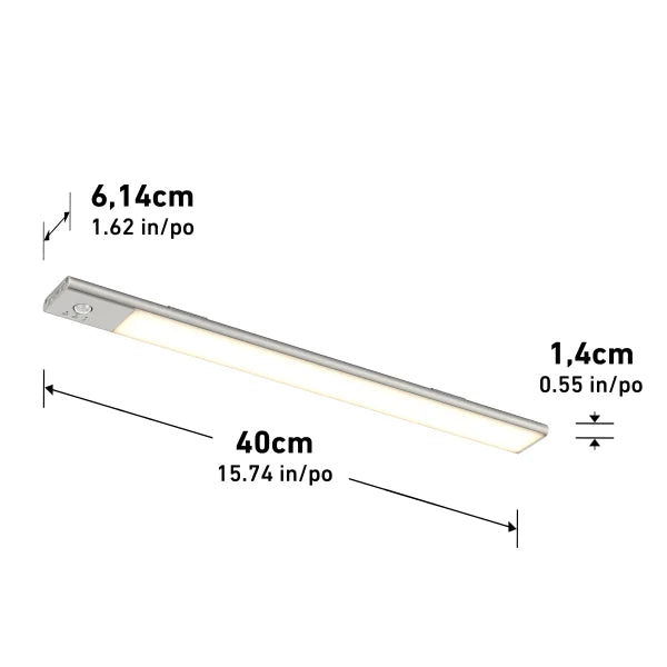 Artika Outline Rechargeable Under-Cabinet Light Set, 3-pack