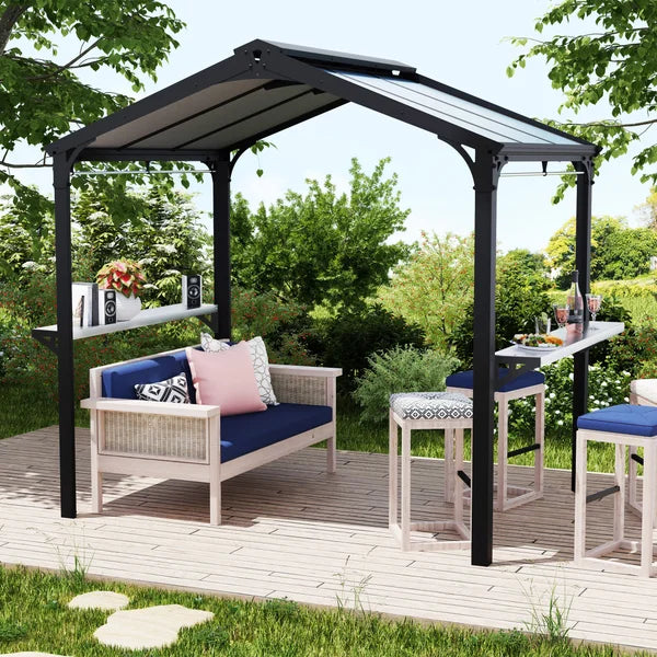 Canopia by Palram Austin 6 ft. x 8 ft. BBQ Gazebo