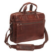 Mancini Leather 15.6 in. Laptop Briefcase