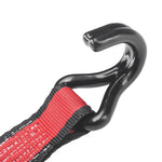 Powerbuilt 4-pc Ratchet Tie Down Set – 3.8 cm X 4.8 m (1.5 in. x 16 ft.)