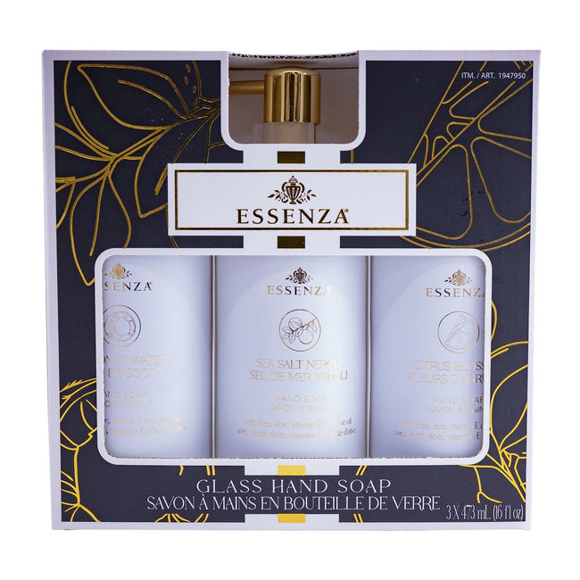 Essenza White Glass Hand Soap, 3 × 473 mL