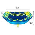 Borealis Outdoors, Skimmer 3 Towable, with rope