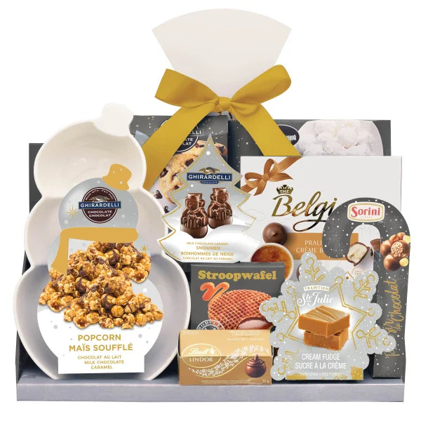 Snowman Serving Dish Gift Set