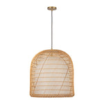 Light and Modern Bungalow 20 in. Pendant Light