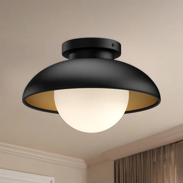 Light & Modern Karesa 12 in. Flush Mount Light