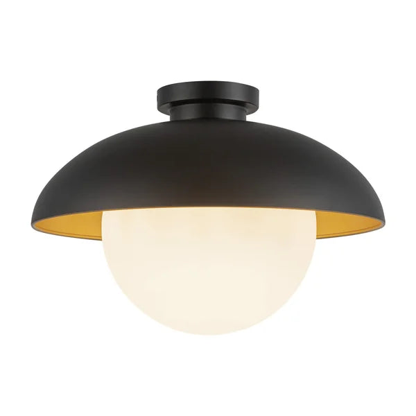 Light & Modern Karesa 12 in. Flush Mount Light