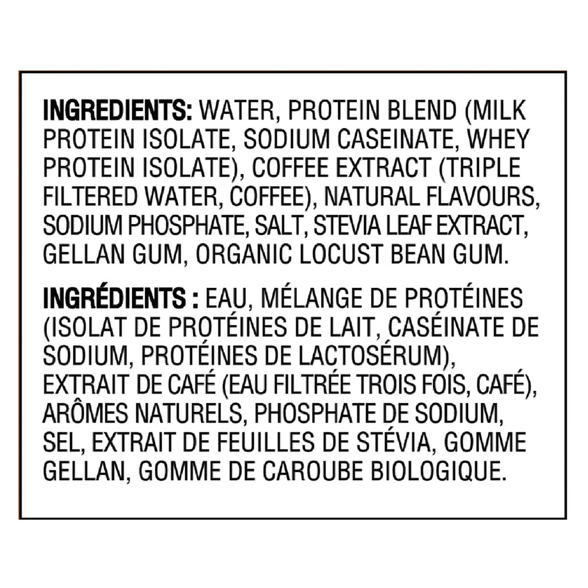 brüst Protein Coffee Salted Caramel Latte, 18 x 330 mL