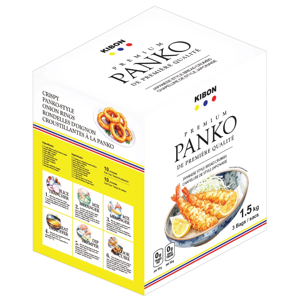 Kibon Panko Bread Crumbs, 1.5 kg