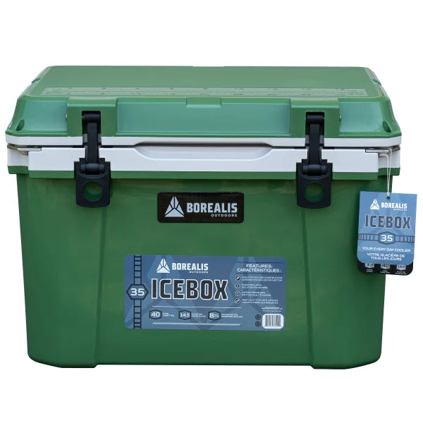 Borealis Outdoors Ice Box 33 L (35 qt.) Hard Cooler