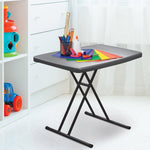 Star Elite Adjustable Personal Folding Table, 2-pack