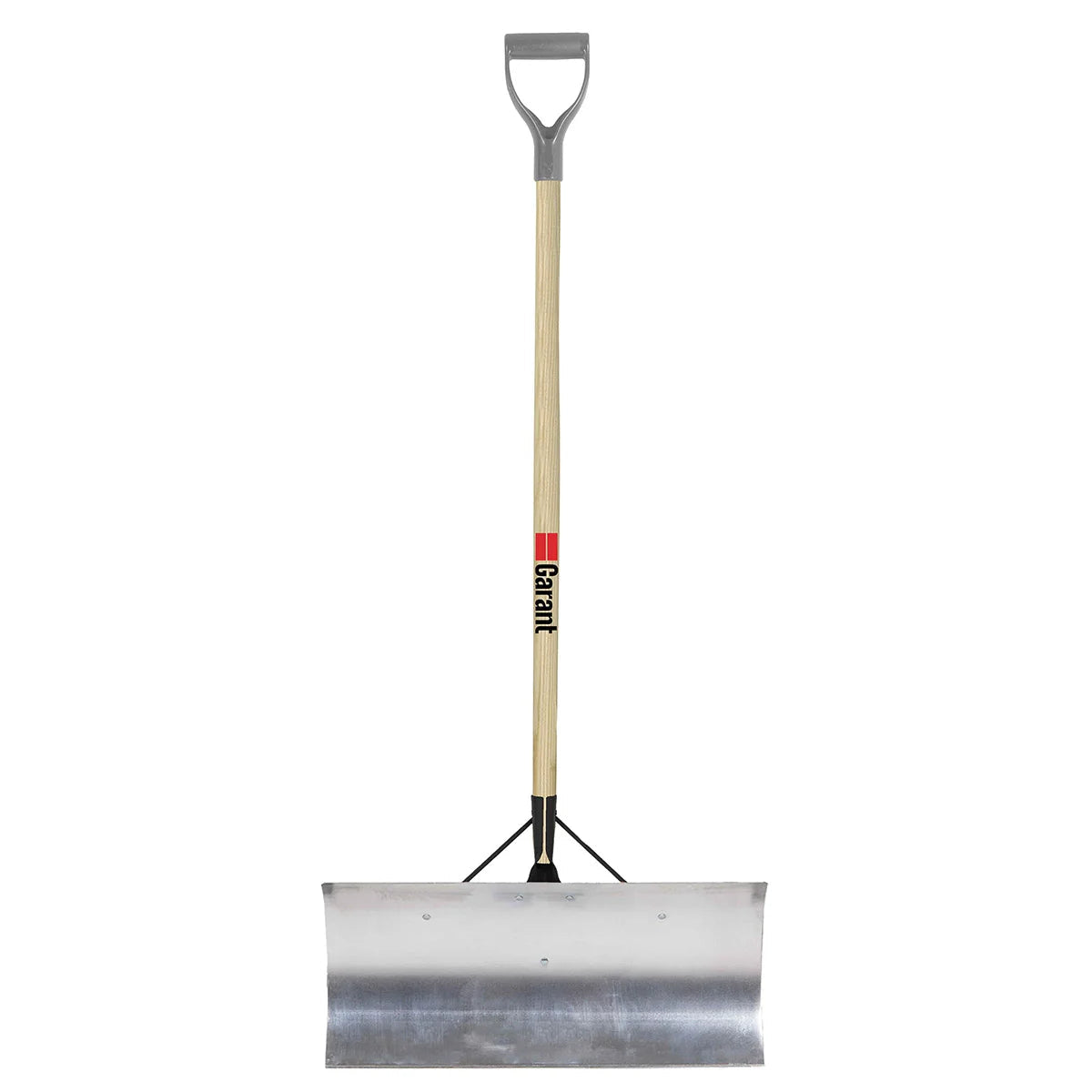 Garant Snow Pusher with Wood Handle, Aluminum Blade 60.9 cm (24 in.), 2-pack